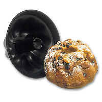 Форма для выпечки;сталь,антиприг.покр.;D=24,H=12см;черный