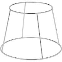 Подставка д/подноса с морепродук.;сталь нерж.;D=20/25,H=19см;металлич.