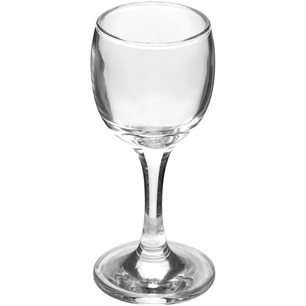 Рюмка «Бистро»;стекло;60мл;D=42/50,H=112мм;прозр.