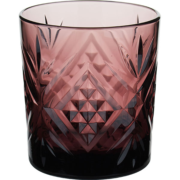 Олд фэшн «Зальцбург»;стекло;300мл;D=86,H=96мм;фиолет.