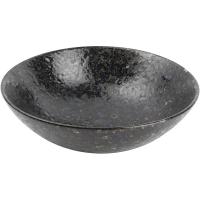 Салатник «Миднайт Даск»;фарфор;D=18,H=6см;черный,синий