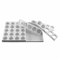 Форма кондитерская «Овал»[35шт];полистирол;,L=85,B=50мм