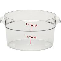 Контейнер для продуктов;поликарбонат;1,9л;D=20,8,H=11,1см;прозр.