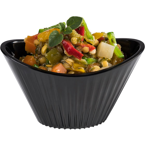 Соусник «Мини»;пластик;70мл;,H=55,L=95,B=55мм;черный,матовый