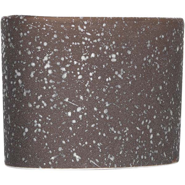 Подставка д/салфеток;фарфор;,H=82,L=115,B=51мм;тем.корич.