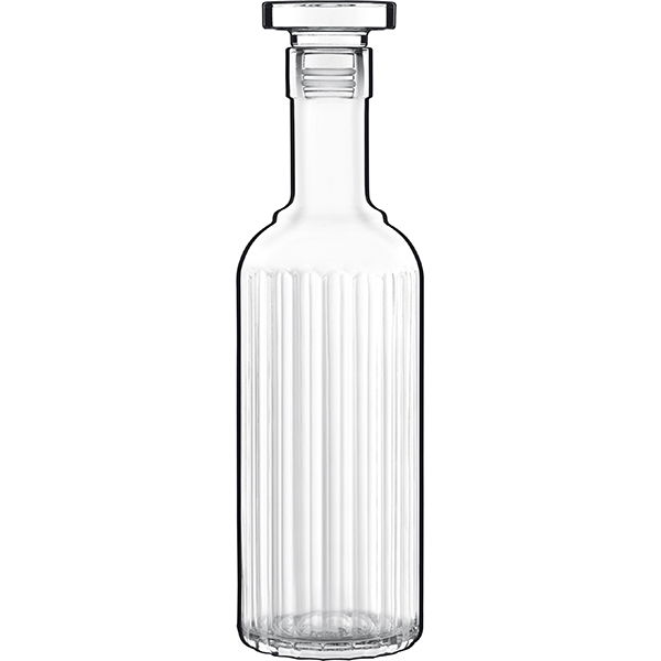 Штоф «Бах» с крышкой;хр.стекло;0,7л;D=82,H=282мм;прозр.