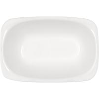 Салатник «Модулюс»;фарфор;,L=100,B=65мм;белый