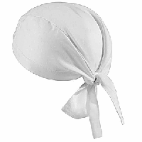 Бандана поварская;хлопок;белый