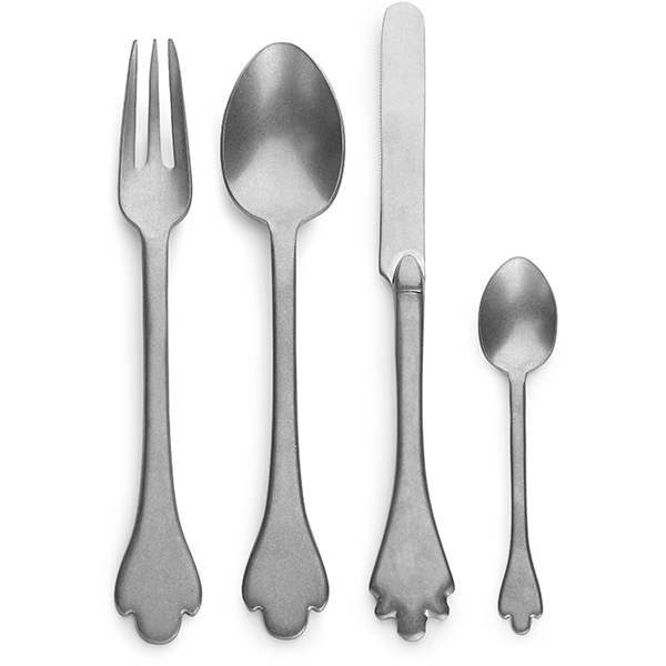 Вилка десертная «Мерси Микс»;сталь нерж.;,L=18см