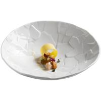 Салатник «Тренкадис»;фарфор;0,8л;D=25см;белый