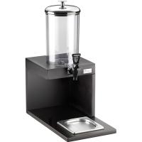 Диспенсер для холодных напитков станция буфетная;пластик,сталь нерж.;4,5л;,H=60,L=46,B=25см