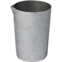 Стакан смесительный «Пробар Премиум Мотиво» с рисунком;сталь нерж.;0,5л;D=87/65,H=115мм;серебрист.,м