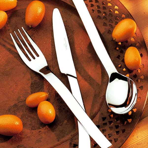 Нож столовый «Алайниа»;сталь нерж.;,L=240/110,B=4мм;металлич.