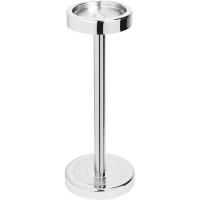 Подставка напольная для ведра;сталь нерж.;D=25,5/16,5,H=64,5,B=21см;металлич.