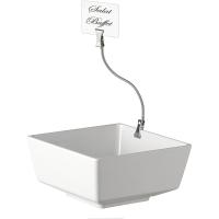 Держатель для карточек + 10карточек;металл,сталь нерж.;,L=12см