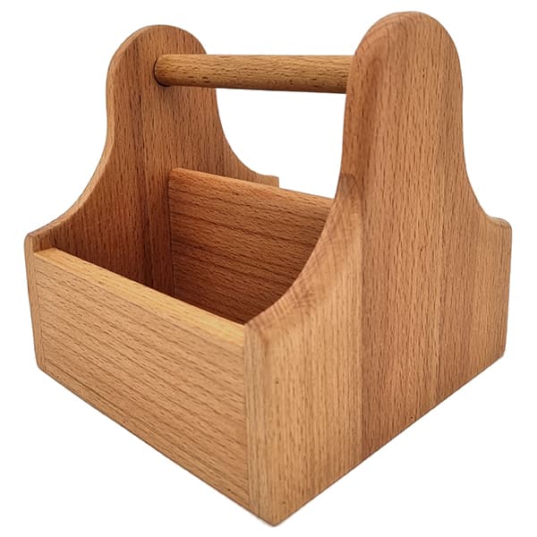 Подставка для мельниц для специй;бук;,H=15,L=15,B=15см;св. дерево