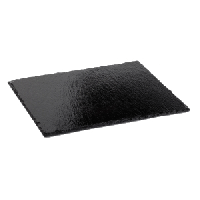 Блюдо для подачи;сланец натур.;,L=32,B=17,5см;черный