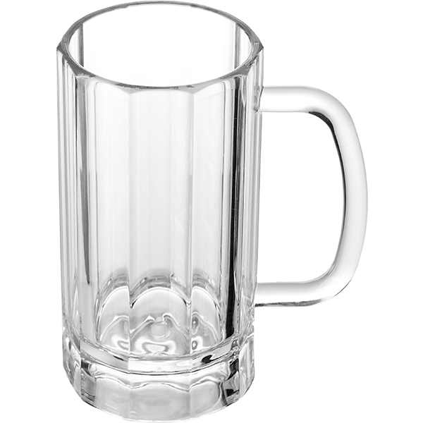 Кружка для пива;поликарбонат;0,5л;прозр.