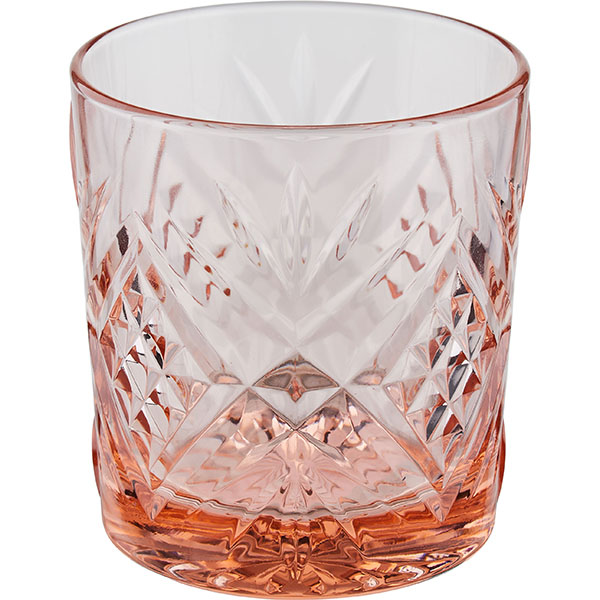 Олд фэшн «Зальцбург»;стекло;300мл;D=86,H=96мм;розов.