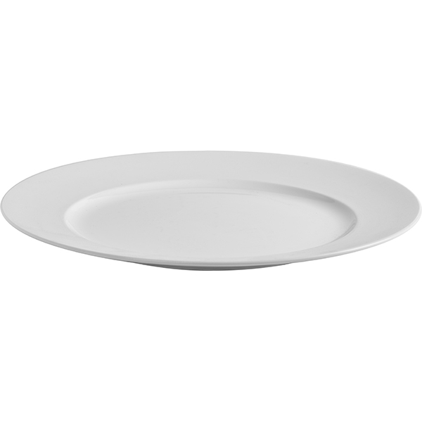 Тарелка «Олеа»;фарфор;D=32,H=3см;белый