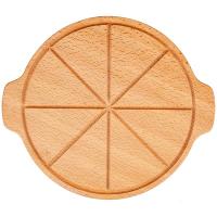 Доска для пиццы;бук;D=35см;деревян.