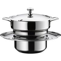 Станция суповая для мармита 30 см;сталь нерж.;4,5л;металлич.