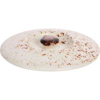 Крышка для чашки бульонной «Крафт Вайт» арт.1155 B828;фарфор;D=13см;белый