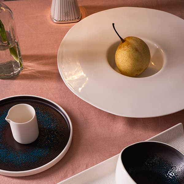 Тарелка для пасты «Афрос»;кост.фарф.;D=320,H=35мм;белый