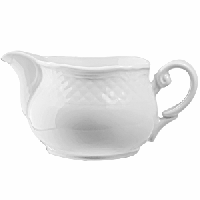 Соусник «Афродита»;фарфор;400мл;,H=80,L=165мм;белый