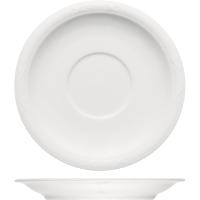 Блюдце «Штутгарт»;фарфор;D=160,H=19мм;белый
