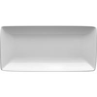 Блюдо «Тэйст» прямоугольное;фарфор;,L=29,B=14см;белый