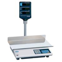 Весы электр. CAS AP-30M BT 30кг дискретность 30(15)кг/10(5)г. дискретность 30(15)к;пластик,металл;,H