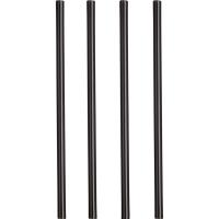 Трубочки без сгиба[100шт];полипроп.;D=5,L=125мм;черный