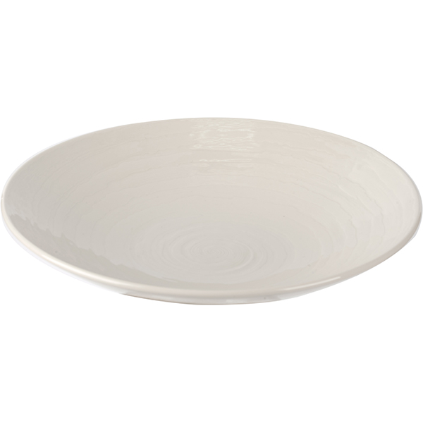 Салатник «Скейп»;фарфор;D=25,5см;белый