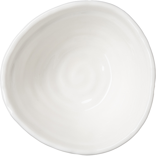 Салатник «Милк»;фарфор;220мл;D=11,H=5см;белый