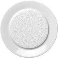 Тарелка «Коллекшн Эль Кутюр» мелкая;фарфор;D=14см;белый