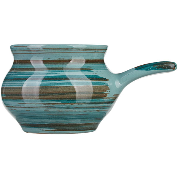 Кокотница «Скандинавия»;керамика;250мл;D=9,H=7см;голуб.