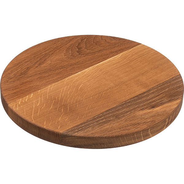 Доска для подачи;дуб;D=300,H=25мм