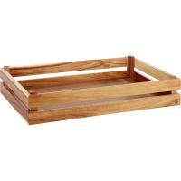 Ящик для подачи;акация;,H=10,5,L=55,5,B=35см;св. дерево