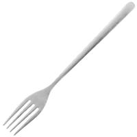 Вилка столовая;сталь нерж.;,L=20,8см;металлич.,матовый