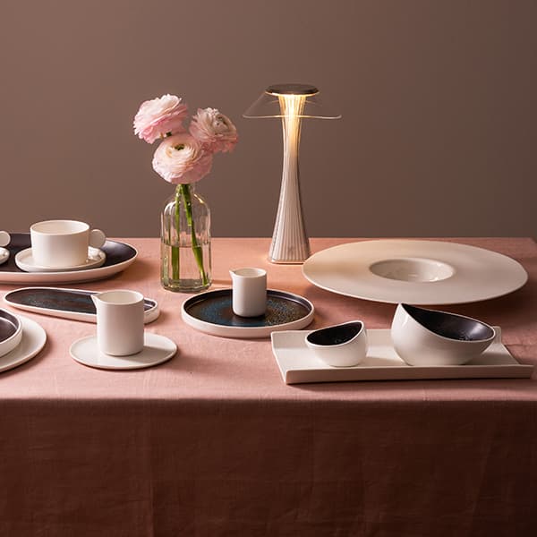 Салатник «Эстиа»;фарфор;250мл;,H=7,L=13,B=12см;синий,коричнев.