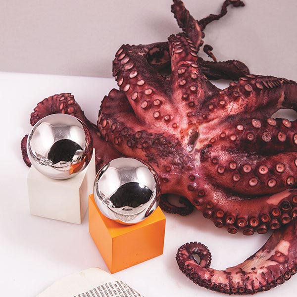 Мельница для соли;сталь нерж.,абс-пластик;,H=99,L=46мм;белый,серебрян.