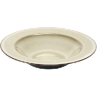 Тарелка глубокая;керамика;D=273,H=53мм;серый,синий