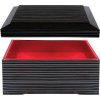 Бокс для унадзю;пластик;0,8л;,H=80,L=180,B=145мм;черный