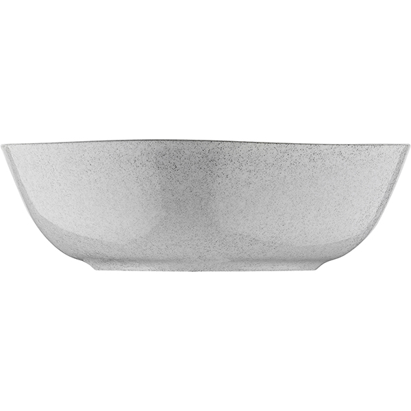 Салатник «Гэлэкси»;фарфор;1,2л;D=230,H=73мм;матовый,свет.-сер.