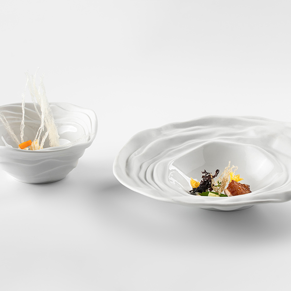 Салатник «Барселона»;фарфор;350мл;D=175,H=80мм;белый