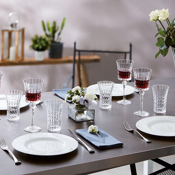 Тарелка «Эволюшнс Уайт» мелкая;стекло;D=190,H=17мм;белый