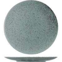 Тарелка для пиццы «Лайфстиль»;фарфор;D=300,H=25мм;мятно-бирюз.