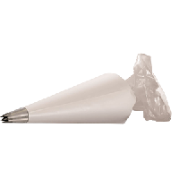 Мешок кондитерский одноразовый 80микрон[100шт];полиэтилен;,L=40см;прозр.