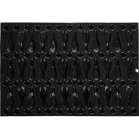 Форма кондитерская «Ложка»[36шт];силикон,стеклопласт.;,L=90,B=28мм